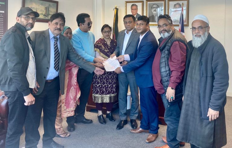 সিলেট স্টেডিয়ামে একটি গ্যালারীর নামকরন “প্রবাসী গ্যালারী” দাবী নিয়ে প্রধানমন্ত্রী বরাবর স্মারকলিপি প্রদান