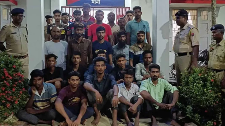 আগরতলায় ২৩ বাংলাদেশি গ্রেফতার