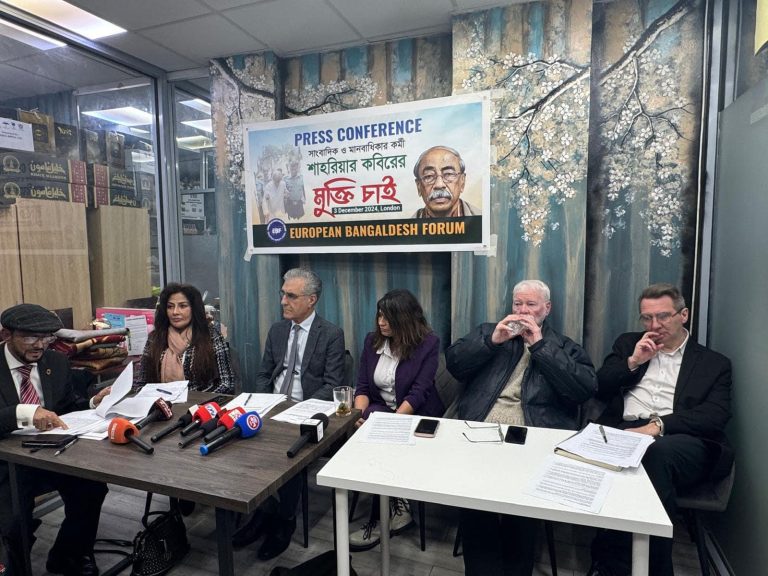 সাংবাদিক শাহরিয়ার কবিরের মুক্তি দাবি করেছেন মানবাধিকার কর্মীরা