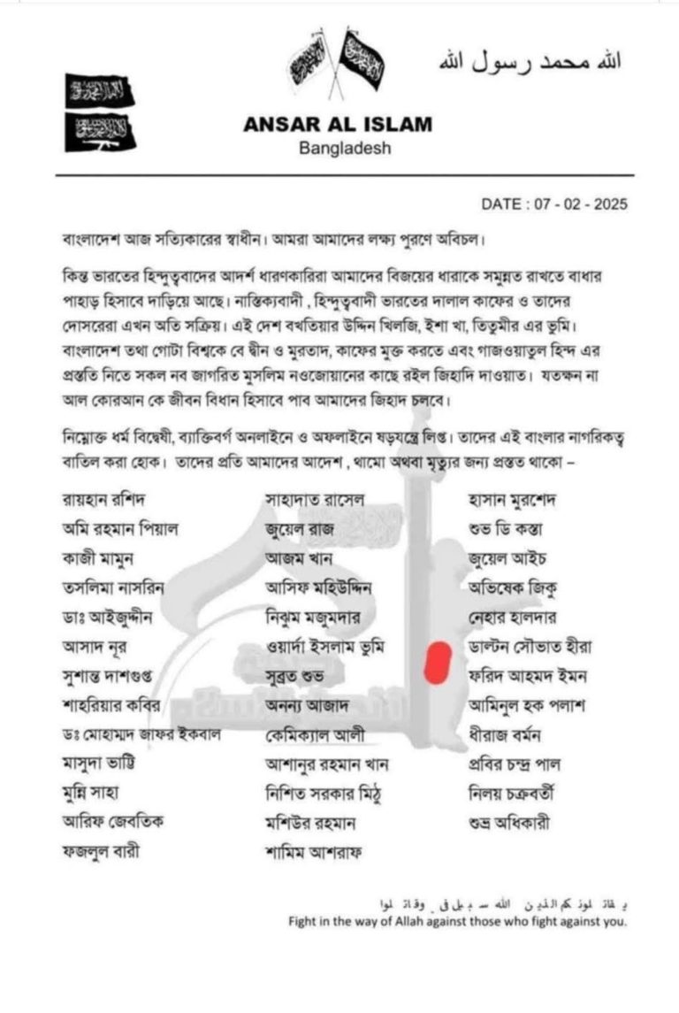 Bangladesh has another hit list of militant organizations!