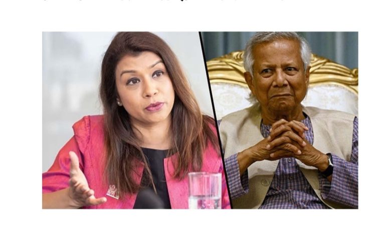 মিথ্যা ও ভিত্তিহীন অভিযোগে হয়রানি: ইউনূস ও দুদকের বিরুদ্ধে টিউলিপের আইনি পদক্ষেপ