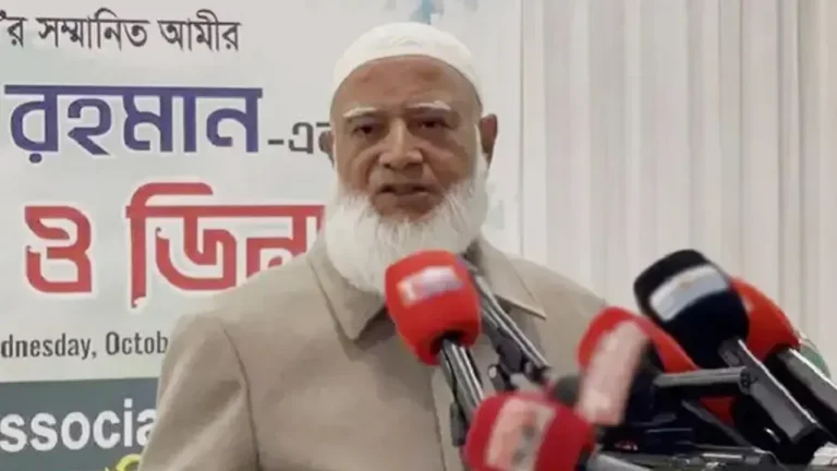 ড: শফিকুর রহমানেই ভরসা জামায়াত ইসলামের